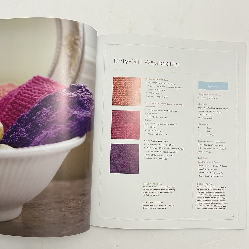 The Chicks with Sticks Guide to Knitting: Learn to Knit with more than 30 Cool, - Picture 7 of 10